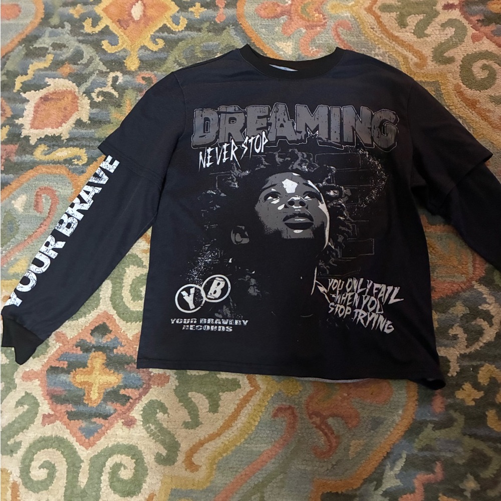 Black Graphic Shirt